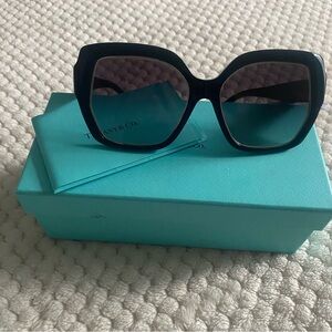 Tiffany & Co. Black Square Sunglasses